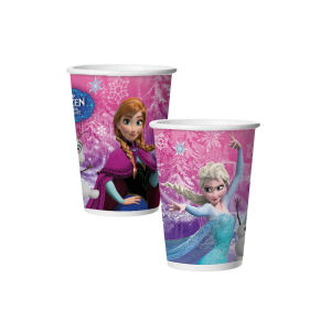 COPO PAPEL 180ML FROZEN C/8 REGINA