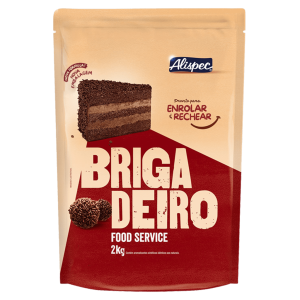 BRIGADEIRO DE COLHER STAN D POUCH 0,255 KG - ALISPEC - KIN FESTAS