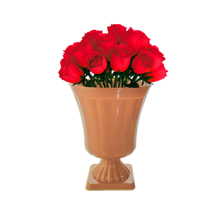 VASO DECORATIVO GREGO ROSE GOLD ROFIDA