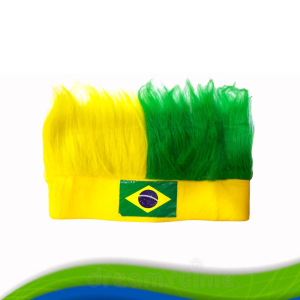 COCAR TOPETE BRASIL COPA VERDE E AMARELO - KIN FESTAS