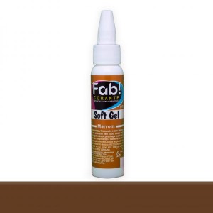 CORANTE SOFTGEL MARROM 25G - FAB