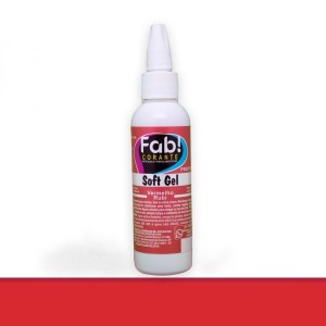 CORANTE SOFTGEL VERMELHO RUBI 25G - FAB