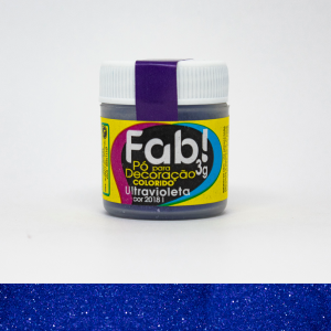 PÓ PARA DECORAR ULTRAVIOLETA 3G  FAB