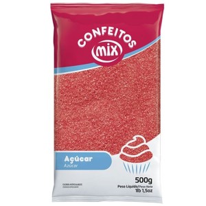 ACUCAR CRISTAL VERMELHO 500G MIX
