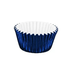 FORMINHA DE PAPEL LAMINADA Nº4 AZUL C/50 BAX - KIN FESTAS