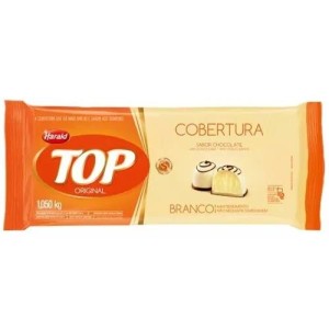 COBERTURA BARRA TOP BRANCO 1,05KG - HARALD - KIN FESTAS