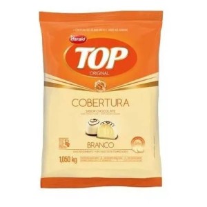 COBERTURA GOTAS BRANCO TOP 1,05 KG HARALD - KIN FESTAS